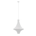 Lampa wisząca Alda S - Biała (300 mm) 5114 (Shilo) Antigo