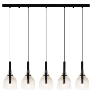 Lampa wisząca Botor 5 - Czarna (910 mm) 5098 (Shilo) Antigo