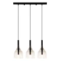 Lampa wisząca Botor 3 - Czarna (530 mm) 5096 (Shilo) Antigo
