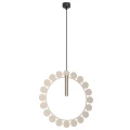 Lampa wisząca no. O - Platyna mat (420 mm) 5061 (Shilo) Antigo