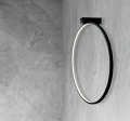 Kinkiet LED AGARO czarny 57cm 4302 barwa neutralna 4000K SHILO