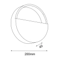 Kinkiet Omono - Czarny (200 mm) 4039 (Shilo) Antigo