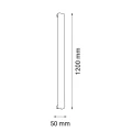 Kinkiet Hoso 120 - Czarny (1200 mm) 3000K 4015 (Shilo) Antigo