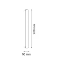 Kinkiet Hoso 90 - Czarny (900 mm) 3000K 4013 (Shilo) Antigo