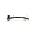 Plafon AGARI 87cm 1340 czarny barwa ciepła 3000K SHILO