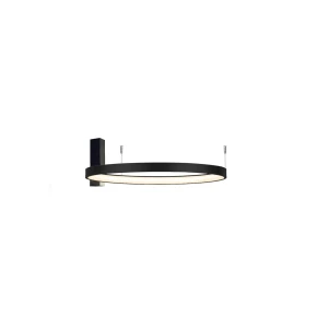 Plafon AGARI 57cm 1332 czarny barwa neutralna 4000K SHILO