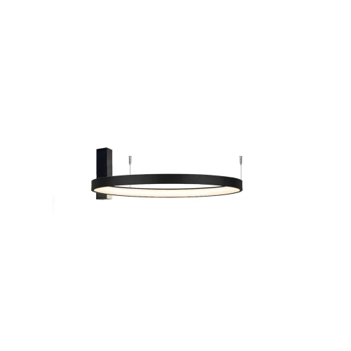Plafon AGARI 57cm 1330 czarny barwa ciepła 3000K SHILO