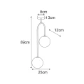 Lampa sufitowa K-5990 z serii SILA K-5990 Kaja Lighting