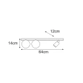 Lampa sufitowa K-6030 z serii NANO K-6030 Kaja Lighting