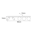 Lampa sufitowa K-6031 z serii NANO K-6031 Kaja Lighting