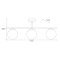Lampa sufitowa K-6042 z serii RAYA K-6042 Kaja Lighting