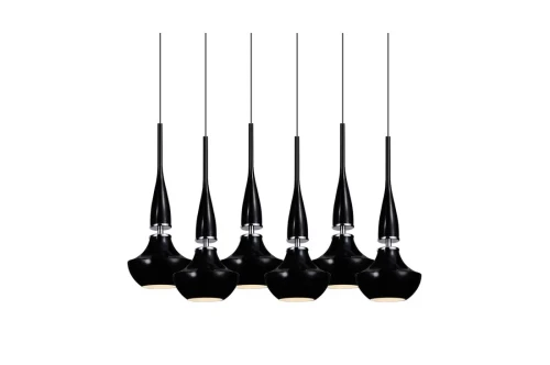 Lampa wisząca TASOS 6 LAMPA WISZACA Czarny AZ0262 AZzardo