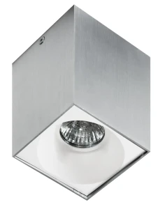 Tuba, lampa natynkowa HUGO 1 Aluminium AZ0828 AZzardo