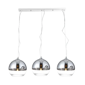 Lampa wisząca Srebrny BALL 3 LINE AZ4751 AZzardo