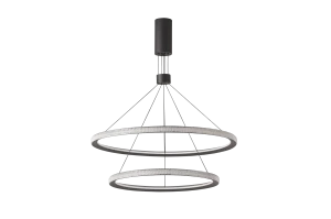 Lampa wisząca DIEGO 60+40 3000K DIMM Czarny AZ5111 AZzardo