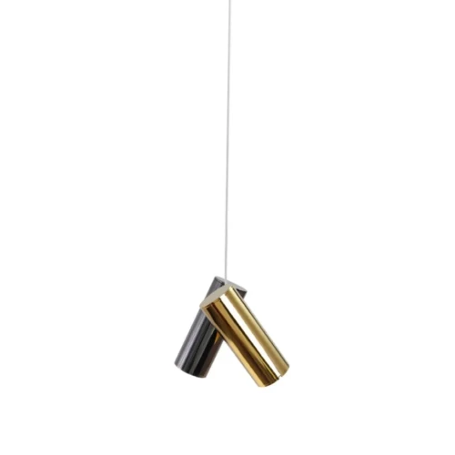 Lampa wisząca JADE 2 PENDANT Czarny złoty AZ6212 AZzardo