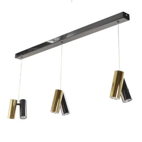Lampa wisząca JADE 6 PENDANT Czarny złoty AZ6213 AZzardo