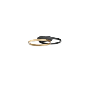 Plafon HALO TOP 65+45 Czarny-GO AZ6214 AZzardo