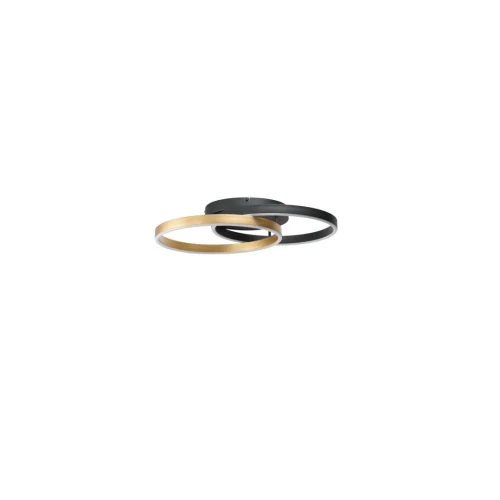 Plafon HALO TOP 65+45 Czarny-GO AZ6214 AZzardo