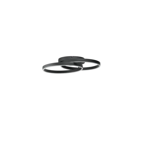 Plafon HALO TOP 65+45 Czarny AZ6215 AZzardo