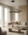 Lampa wisząca MIRABELLA 90 3000K DIMM Czarny AZ6744 AZzardo