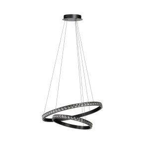Lampa wisząca AZALEA 60+40 3-STEP DIMM Czarny AZ6773 AZzardo