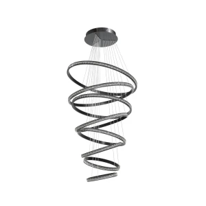 Lampa wisząca AZALEA SPIRAL 3-STEP DIMM Czarny AZ6774 AZzardo