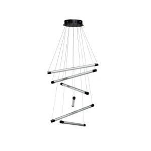 Lampa wisząca PALOS 6 3-STEP DIMM Czarny AZ6778 AZzardo
