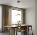 Lampa wisząca MEDUSA 50 PENDANT 3000K Czarny AZ6788 AZzardo