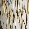 Lampa wisząca FLOW 13 PENDANT 3-STEP DIMM 3000K Złoty AZ6816 AZzardo