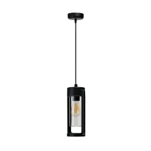 Lampa wisząca LANTERN PENDANT E27 IP54 Czarny AZ6829 AZzardo