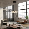 Lampa wisząca PERLA PENDANT 40 3-STEP DIMM Czarny AZ6894 AZzardo