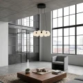 Lampa wisząca PERLA PENDANT 40 3-STEP DIMM Czarny AZ6894 AZzardo