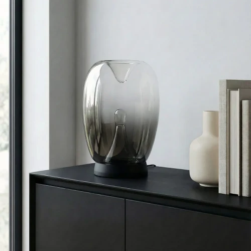 Lampa stołowa PAMELA 27 TABLE Dymiony AZ6899 AZzardo