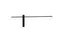 Kinkiet CASTOR WALL 70 CCT SWITCH Czarny AZ7087 AZzardo