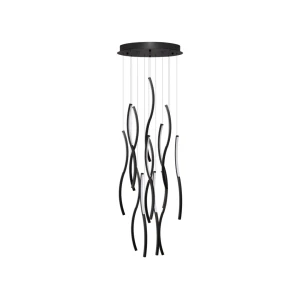 Lampa wisząca FLOW 13 PENDANT 3-STEP DIMM 4000K Czarny AZ7226 AZzardo