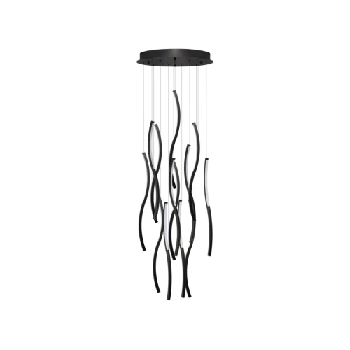 Lampa wisząca FLOW 13 PENDANT 3-STEP DIMM 4000K Czarny AZ7226 AZzardo