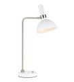 lampa stołowa LARRY 1L Biały/Stal 107502 Markslojd