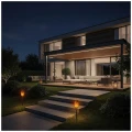 Wbijana lampka solarna Solar LED SPARKLE G2 1600K IP44 efekt płomienia