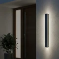 Kinkiet zewnętrzny ogrodowy podłużny LED MIRANA 12W 60cm 4000K IP44 czarny Kobi