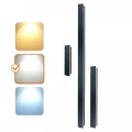 Kinkiet zewnętrzny ogrodowy podłużny LED MIRANA 8W 30cm 4000K IP44 czarny Kobi