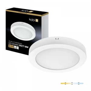 Oprawa LED SIGARO CIRCLE 18W CCT Kobi Premium