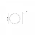 Oprawa LED SIGARO CIRCLE 18W CCT Kobi Premium