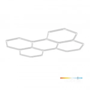  Oprawa sufitowa LED HEXLINE 208x300cm 6500K Kobi - zestaw