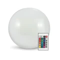 Lampa solarna ogrodowa KULA 30cm RGB 3000K pilot IP65 311351 Goldlux