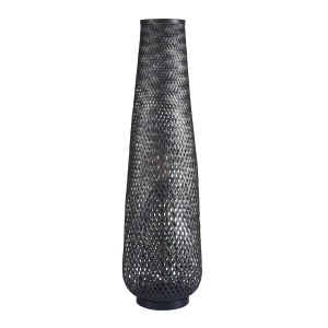 Lampa podłogowa ZANZIBAR 1xE27 czarna boho 98cm 330147 Goldlux