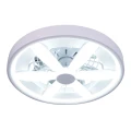 Plafon LED 48cm RGB z wentylatorem sterowanie pilotem 48W+15W 343222 Goldlux