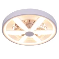 Plafon LED 48cm RGB z wentylatorem sterowanie pilotem 48W+15W 343222 Goldlux