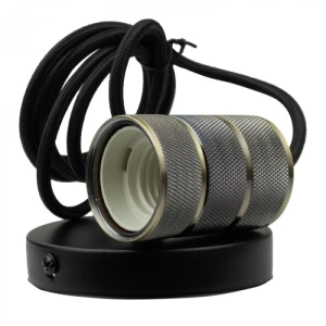 Oprawa sufitowa wisząca 2m E27 Brąz SZ61100 Eco Light