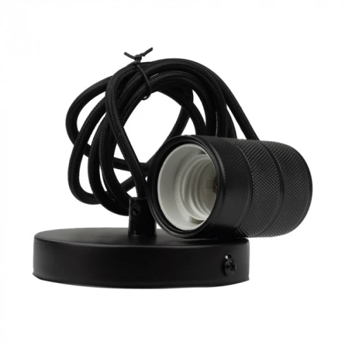 Oprawa sufitowa wisząca 2m E27 Czerń mat SZ61098 Eco Light